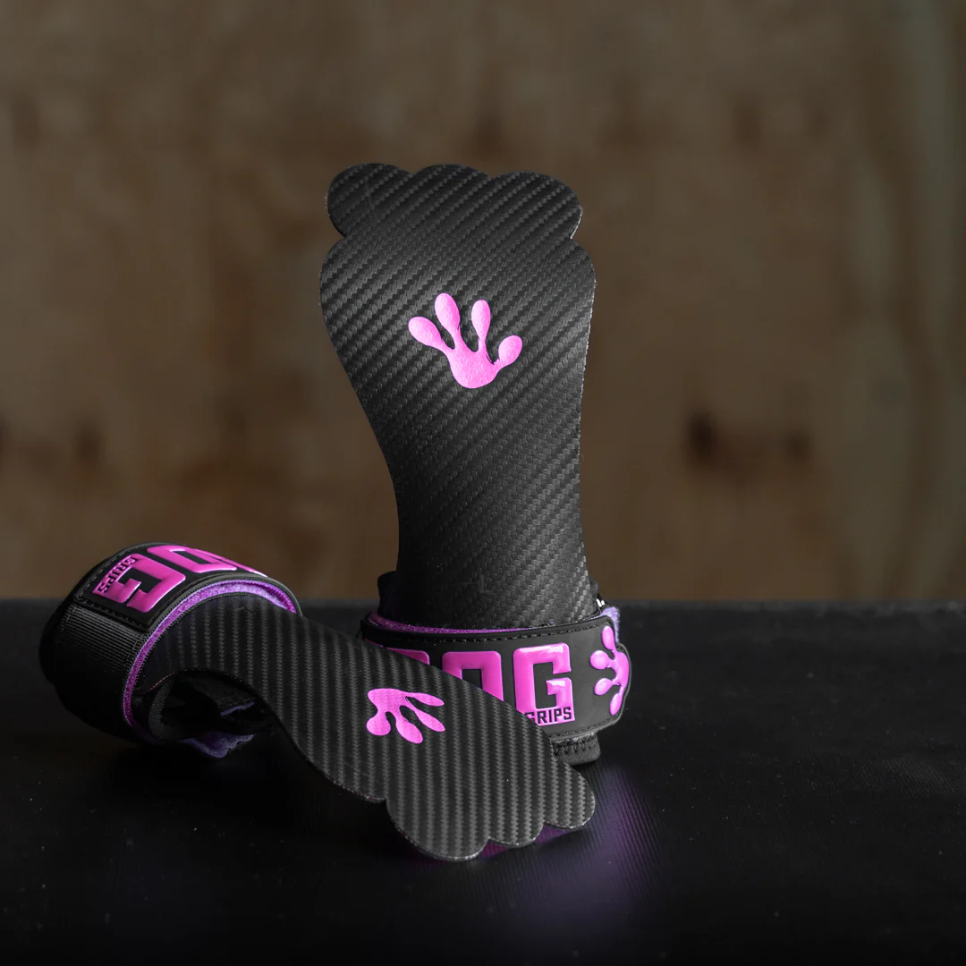 FROG GRIPS | ELITE GRIPS 4.0 - HD Pink Fingerless