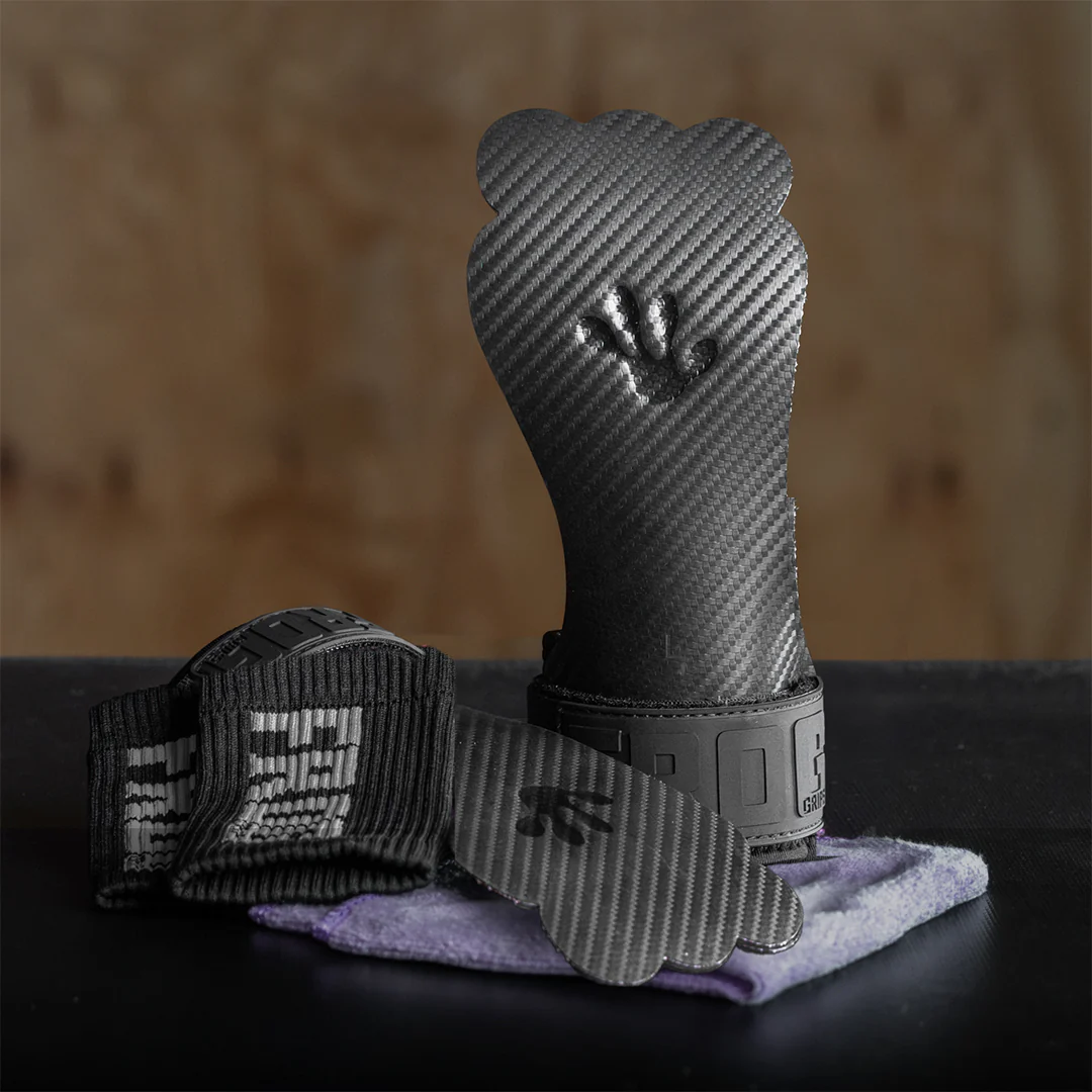 FROG GRIPS | ELITE GRIPS 4.0 - HD Black Fingerless