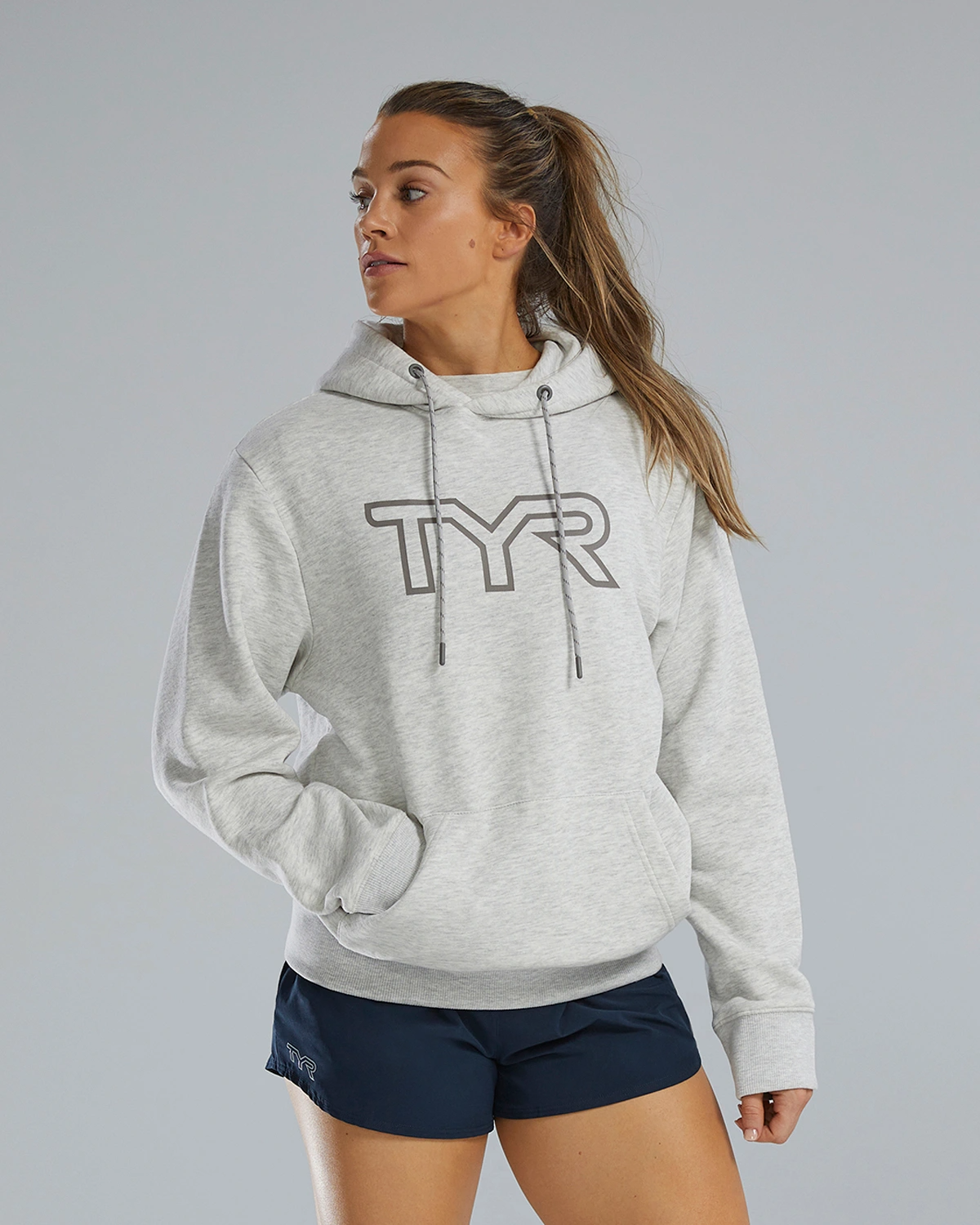 TYR | Hoodie Ash Heather UNISEX