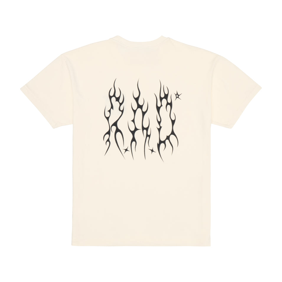 RAD | Playera Heavy Metal Off White