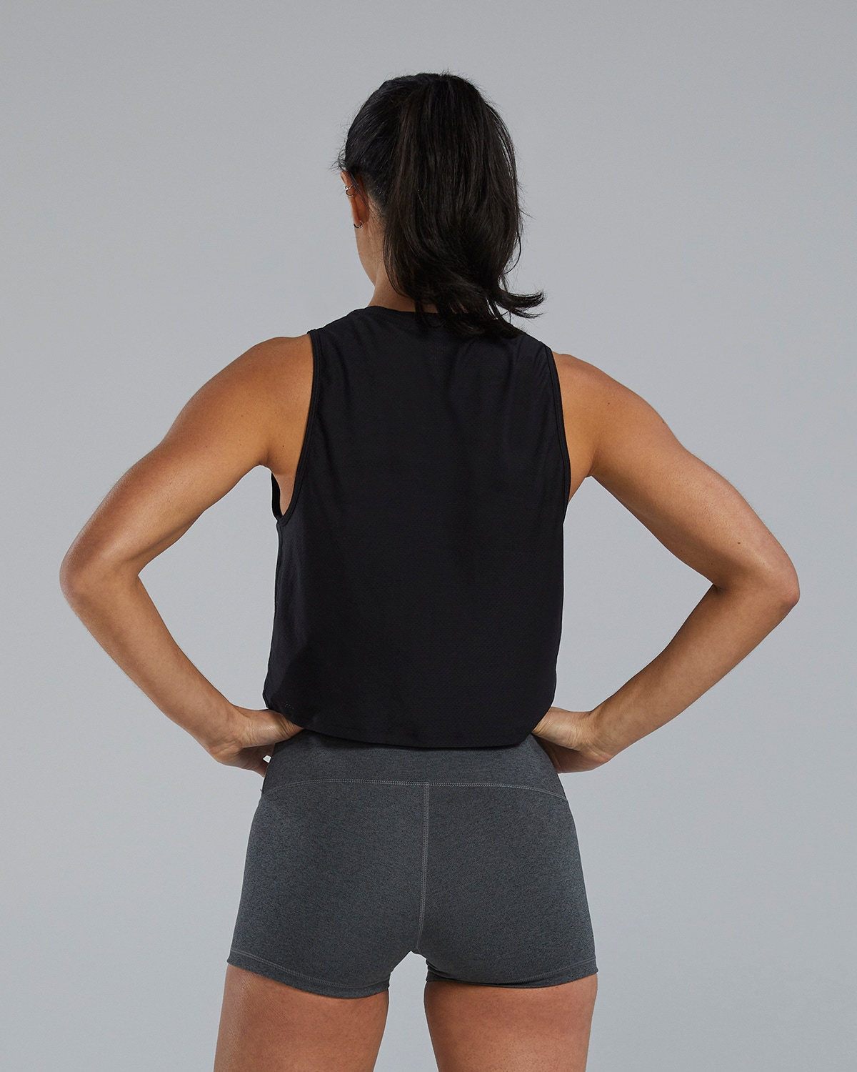 TYR | Cropped Tank Airtec Black
