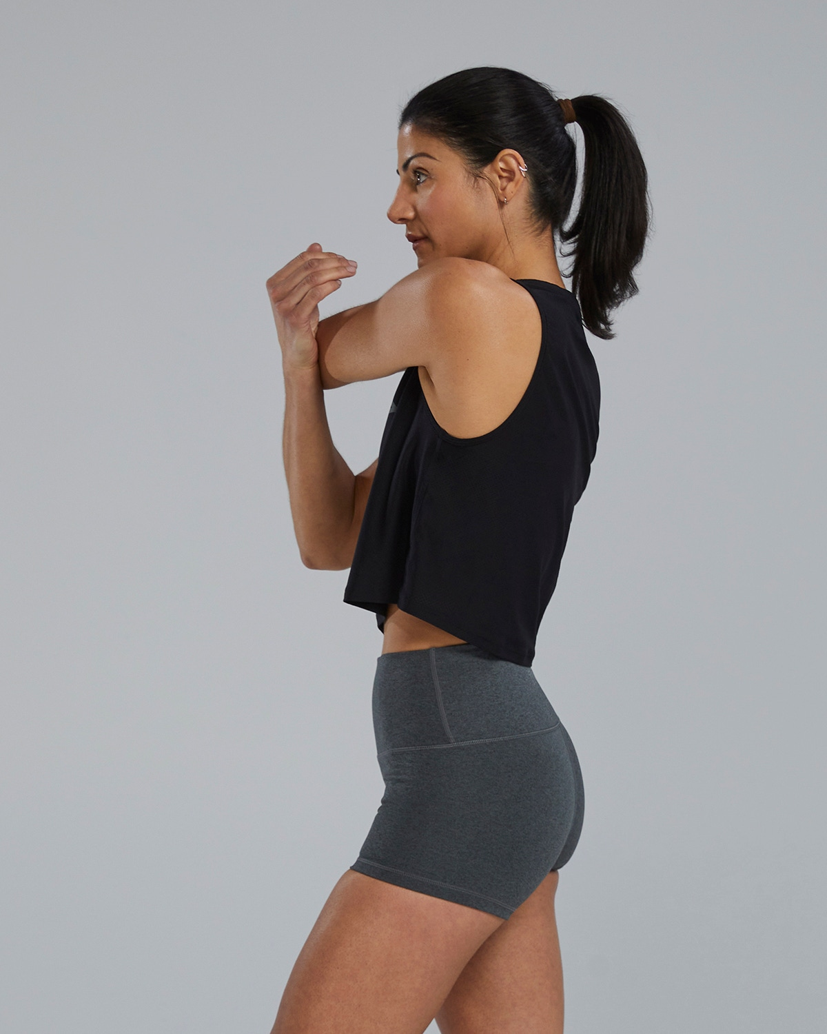 TYR | Cropped Tank Airtec Black