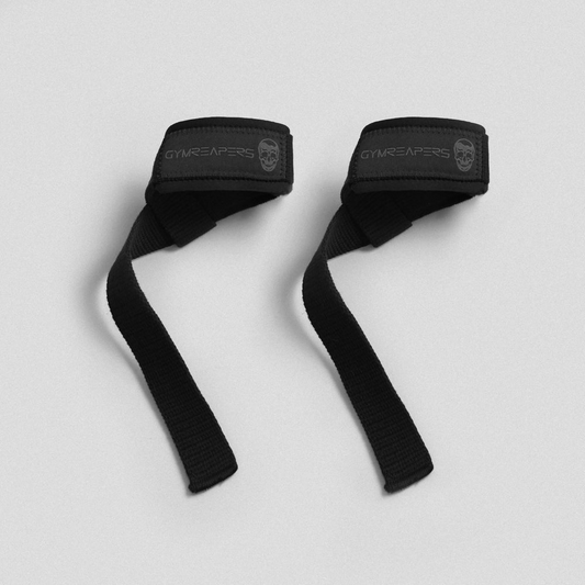 GYMREAPERS | Lifting Straps Black/Black