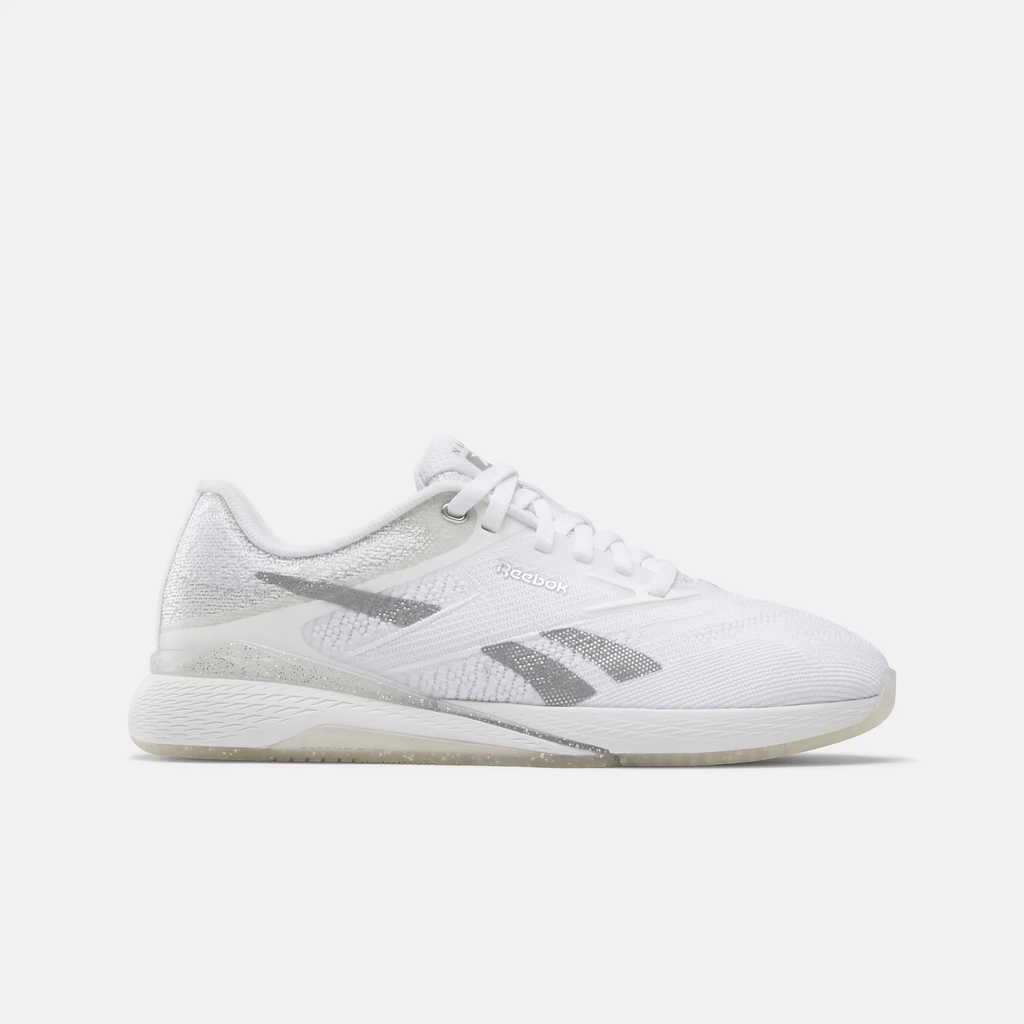 REEBOK | Nano X5 White/Barely Grey/Silver Metallic DE DAMA