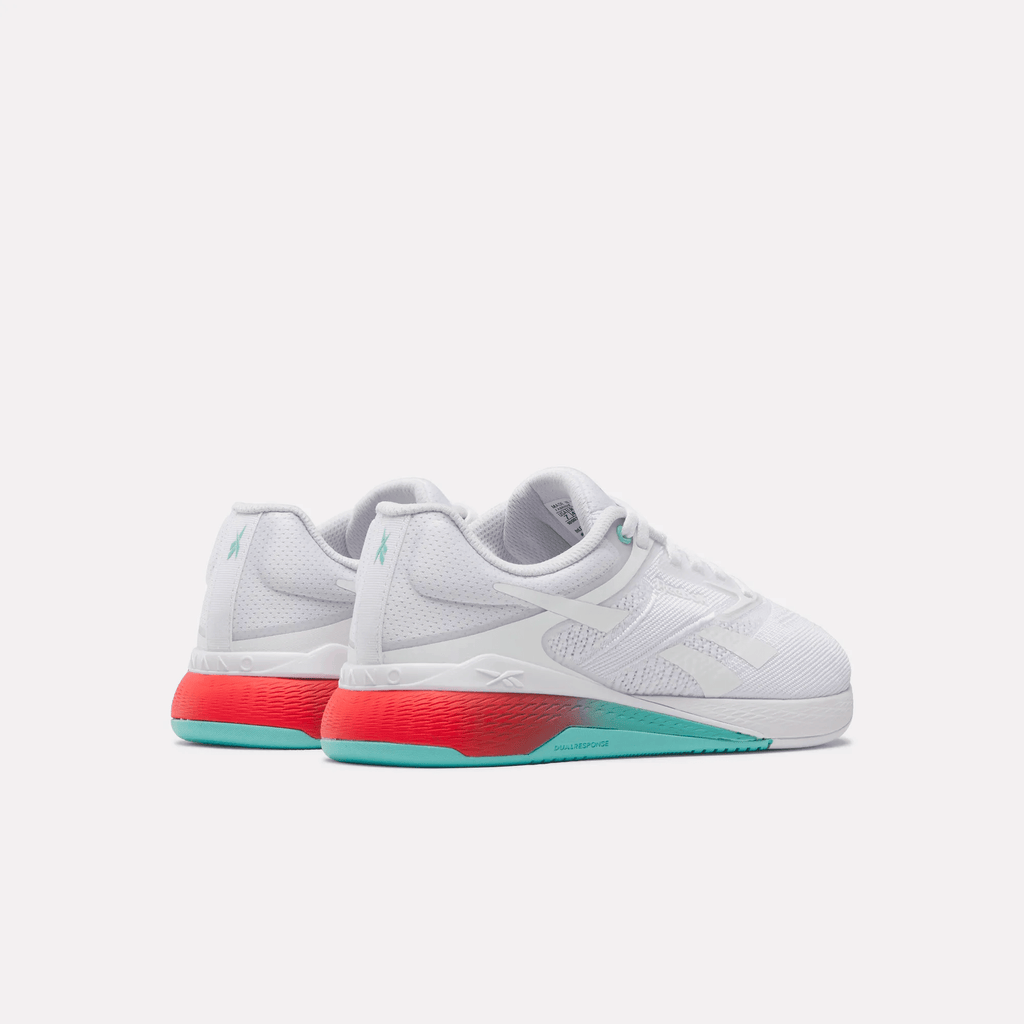 REEBOK | Nano X5 White/Ai Aqua/Energy Red DE DAMA