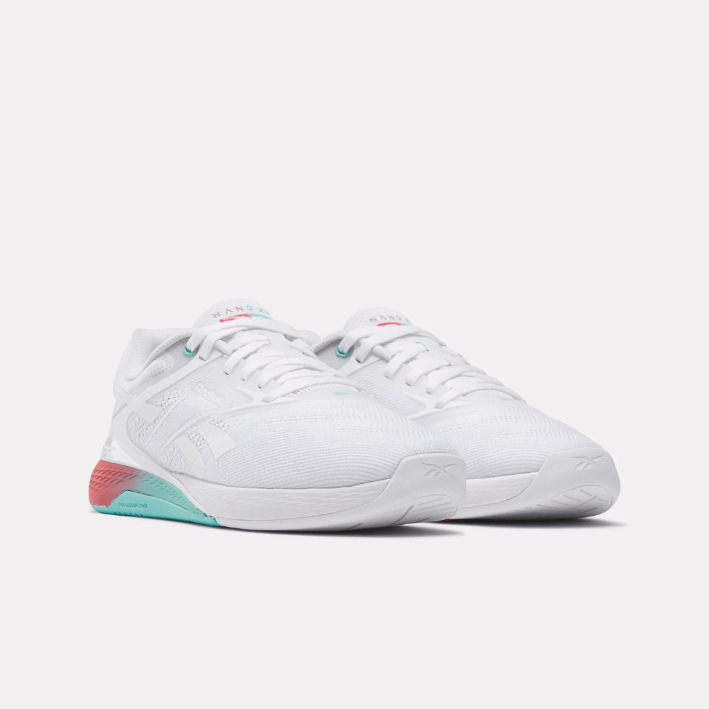 REEBOK | Nano X5 White/Ai Aqua/Energy Red DE DAMA