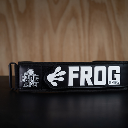 FROG GRIPS | Cinturón Black/White