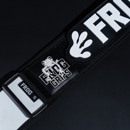 FROG GRIPS | Cinturón Black/White