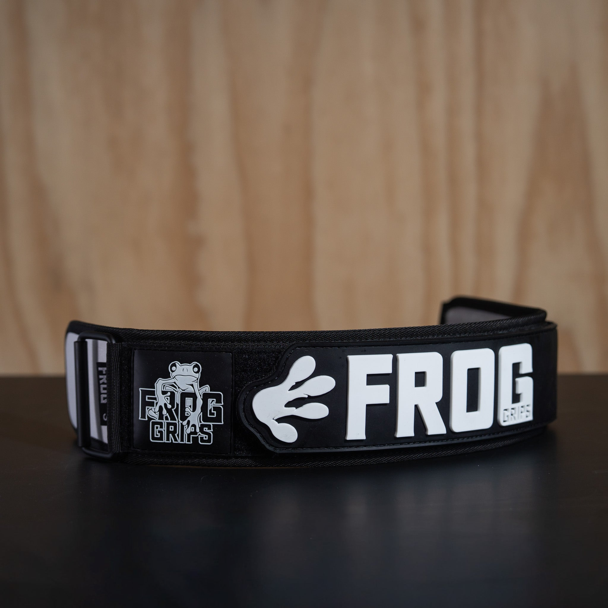 FROG GRIPS | Cinturón Black/White