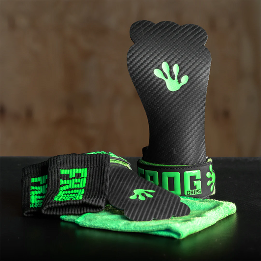 FROG GRIPS | ELITE GRIPS 4.0 - HD Green Fingerless