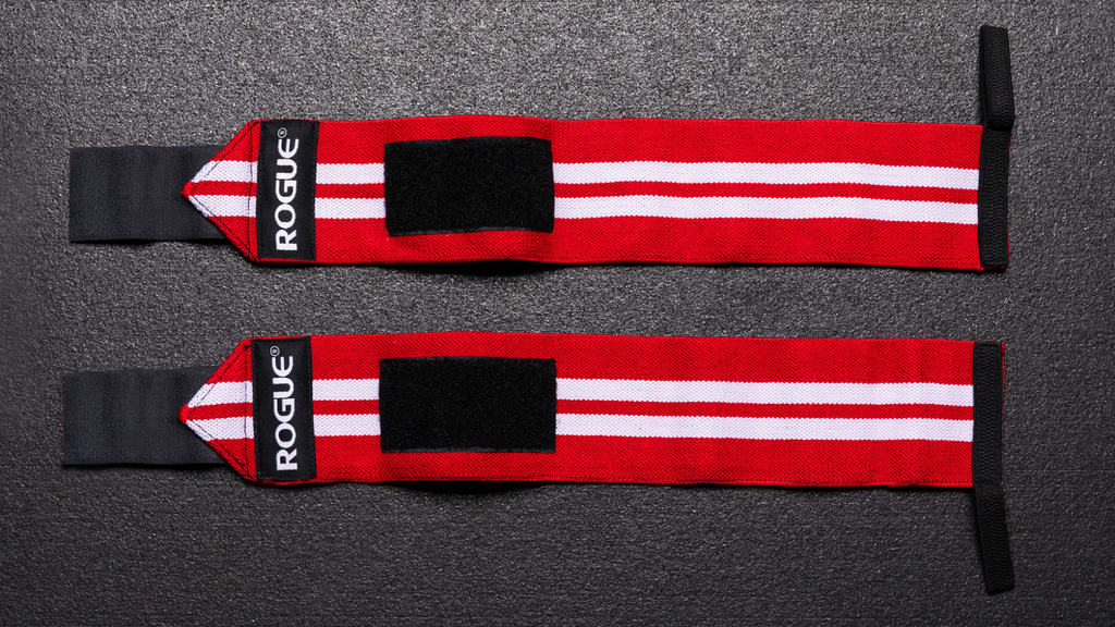 ROGUE | Muñequeras Red/White