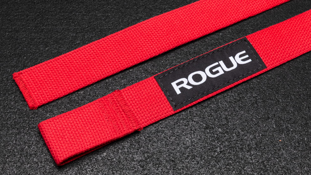 ROGUE | Ohio Lifting Straps Red