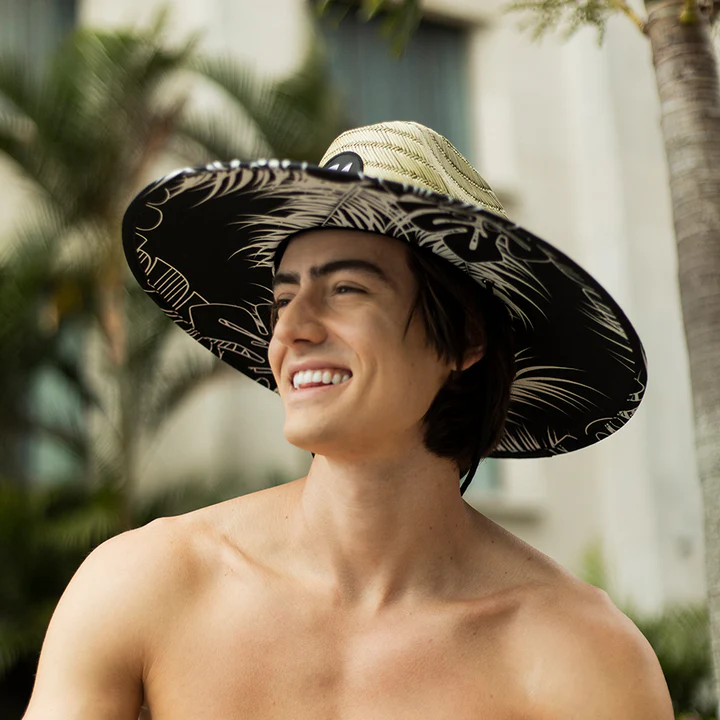 HOLLER | Sombrero Black Leaves