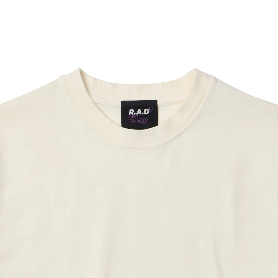 RAD | Playera Crop Off White
