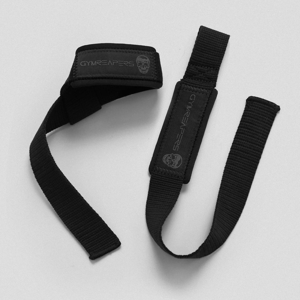 GYMREAPERS | Lifting Straps Black/Black