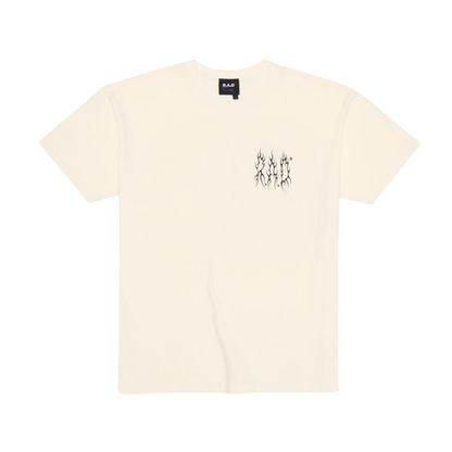 RAD | Playera Heavy Metal Off White