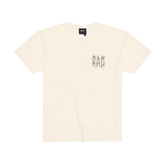 RAD | Playera Heavy Metal Off White