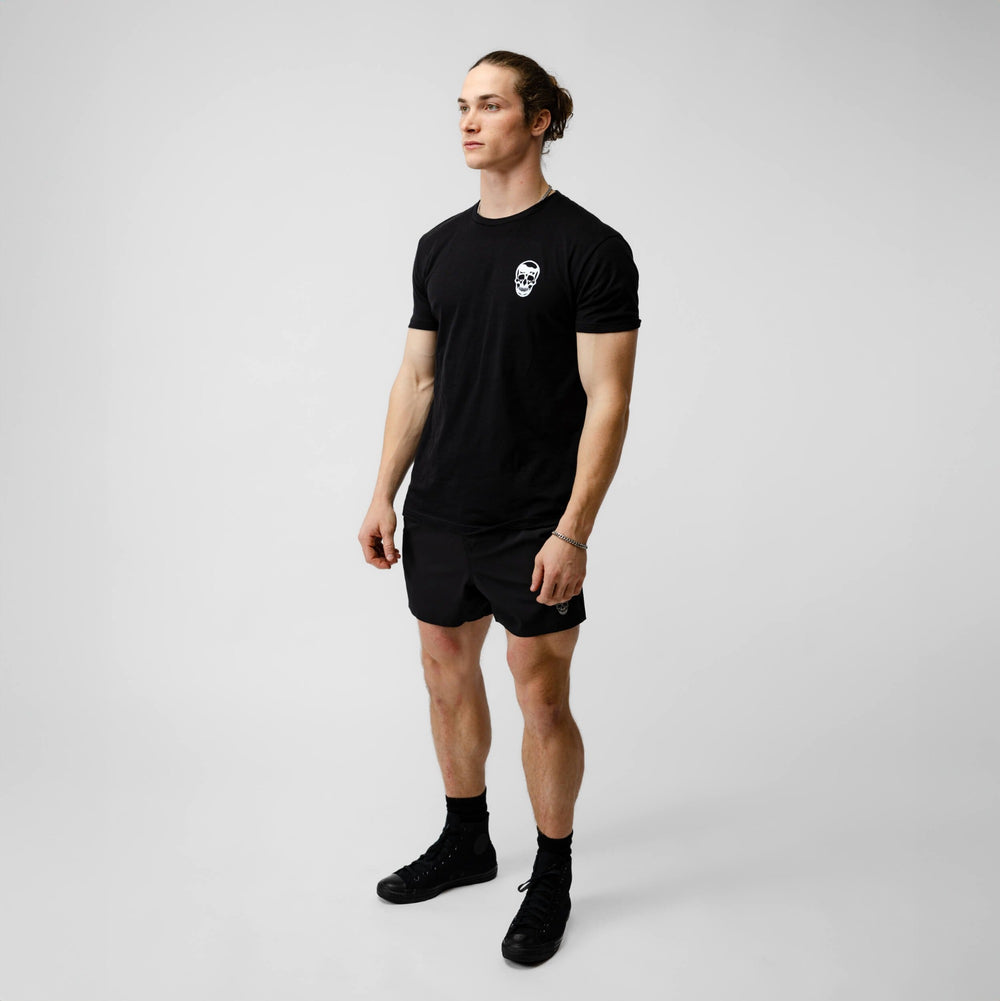 GYMREAPERS | Playera con sello Black/White