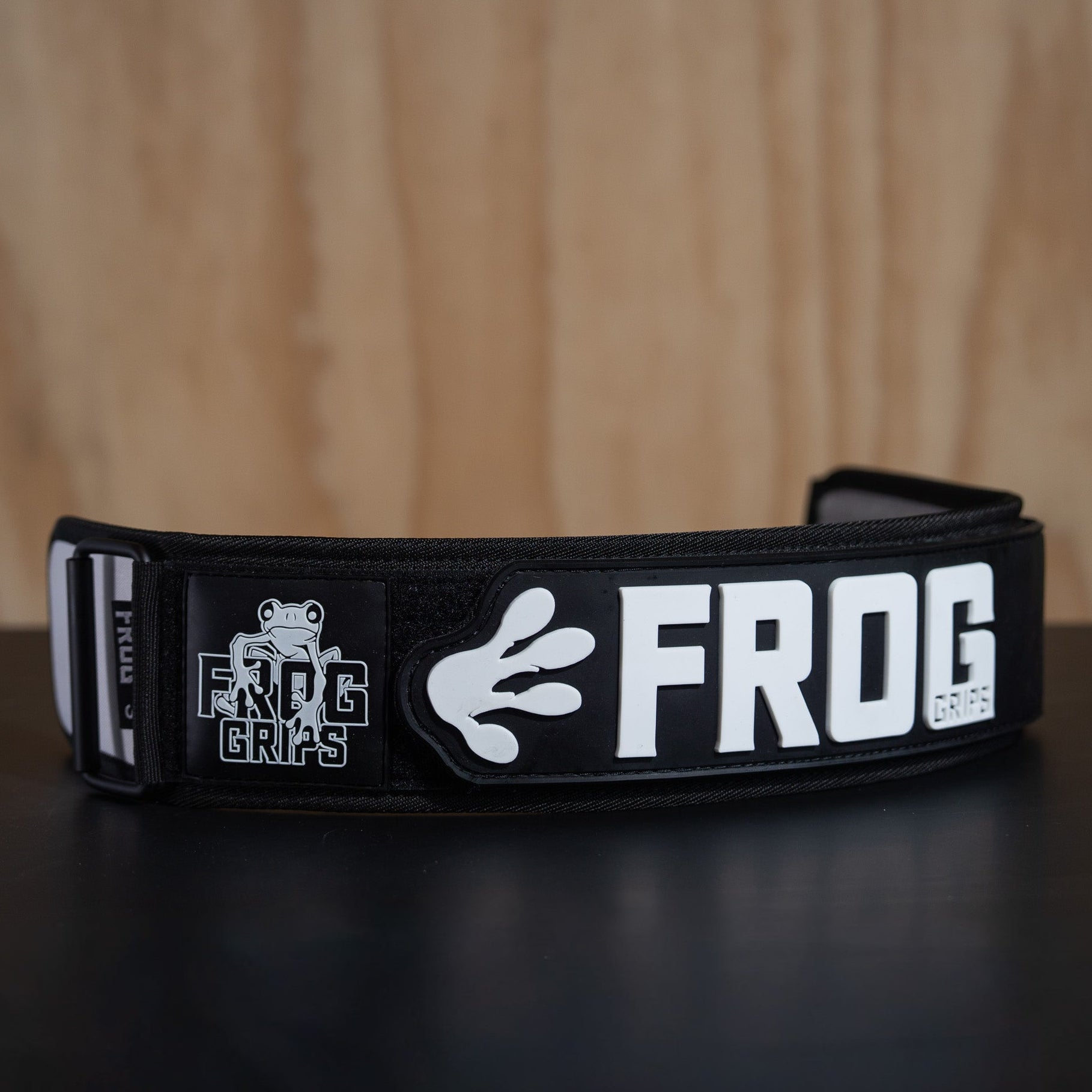 FROG GRIPS | Cinturón Black/White