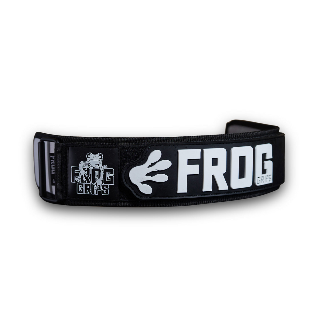 FROG GRIPS | Cinturón Black/White
