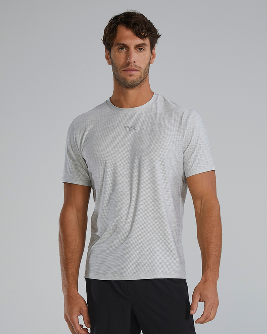 TYR | Playera Airtec White/Gray