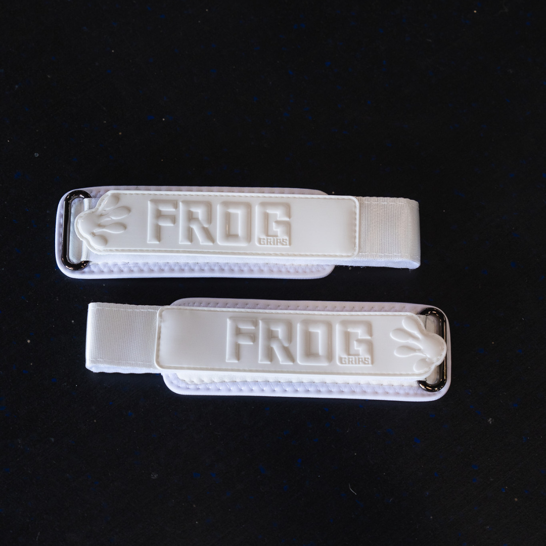 FROG GRIPS | Muñequeras ELITE All White