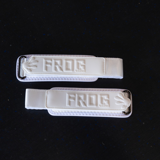 FROG GRIPS | Muñequeras ELITE All White