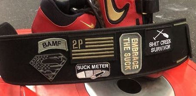 2POOD | Cinturón Green Velcro Patch