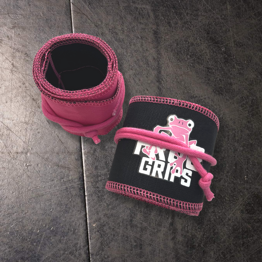 FROG GRIPS | Muñequeras de Tela Pink