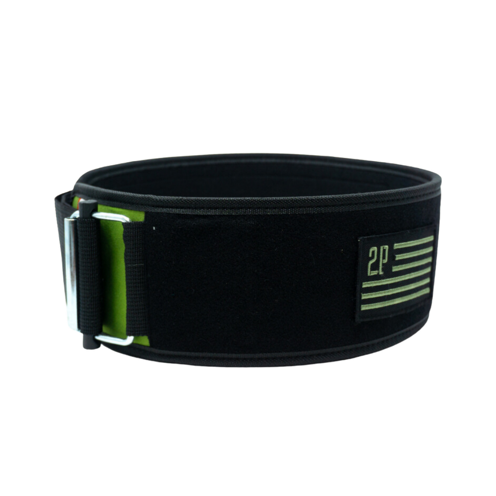 2POOD | Cinturón Green Velcro Patch