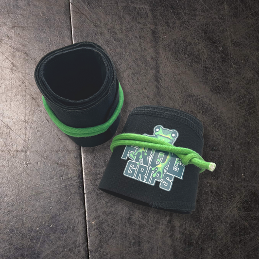 FROG GRIPS | Muñequeras de Tela Black
