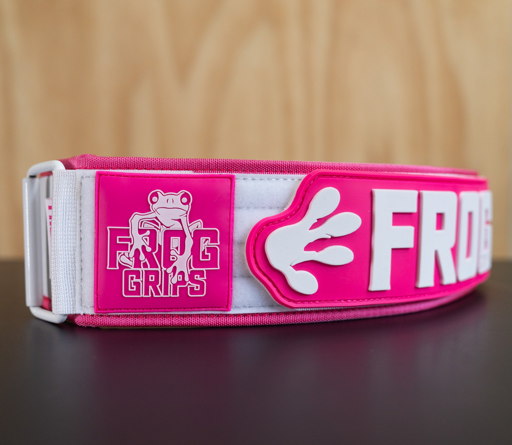 FROG GRIPS | Cinturón Fluro Pink