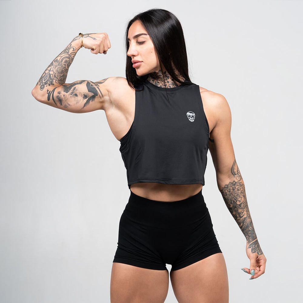 GYMREAPERS | Tank Black