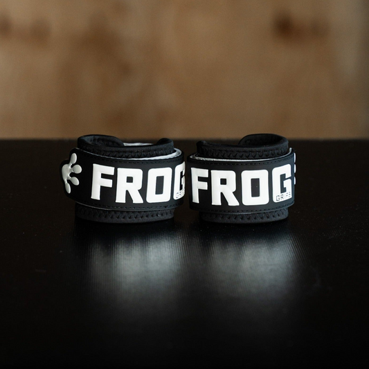 FROG GRIPS | Muñequeras ELITE Black/White