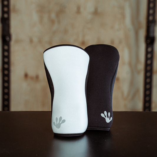 FROG GRIPS | Rodilleras Reversibles Black/White