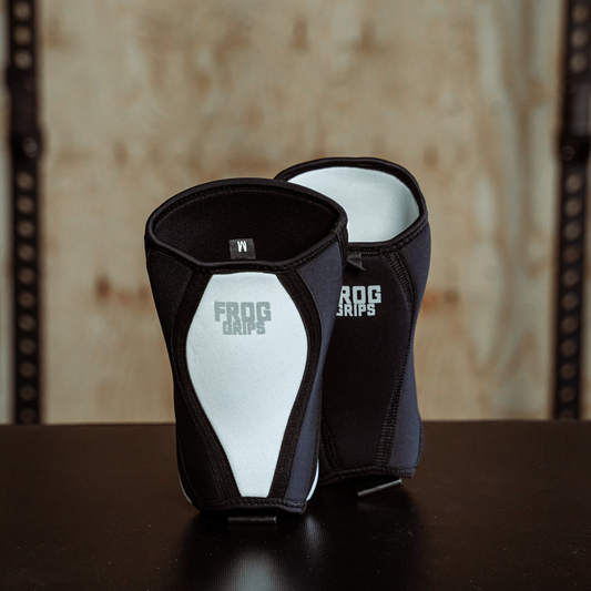 FROG GRIPS | Rodilleras Reversibles Black/White