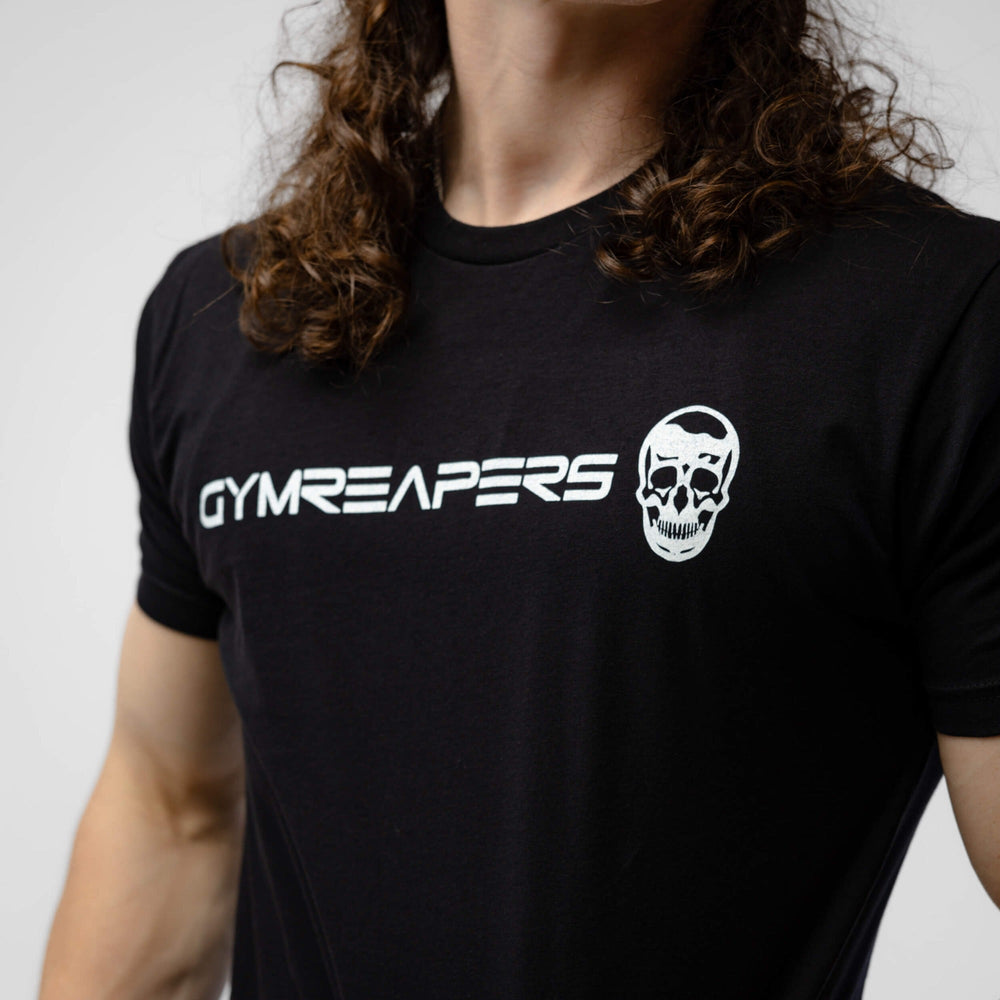 GYMREAPERS | Playera Black/White