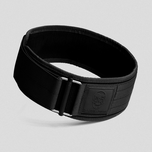 GYMREAPERS | Cinturón Quick Locking Black/Black