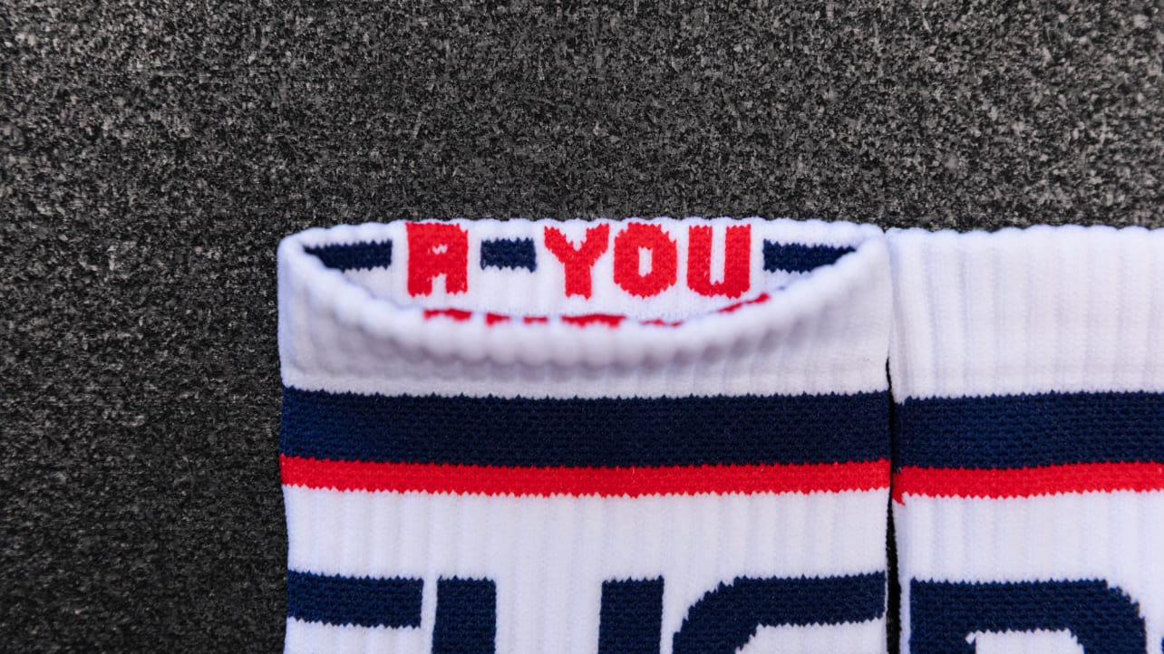 ROGUE | Muñequeras White/Blue/Red