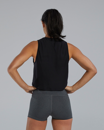 TYR | Cropped Tank Airtec Black