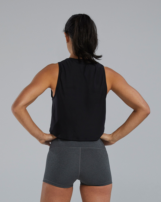 TYR | Cropped Tank Airtec Black