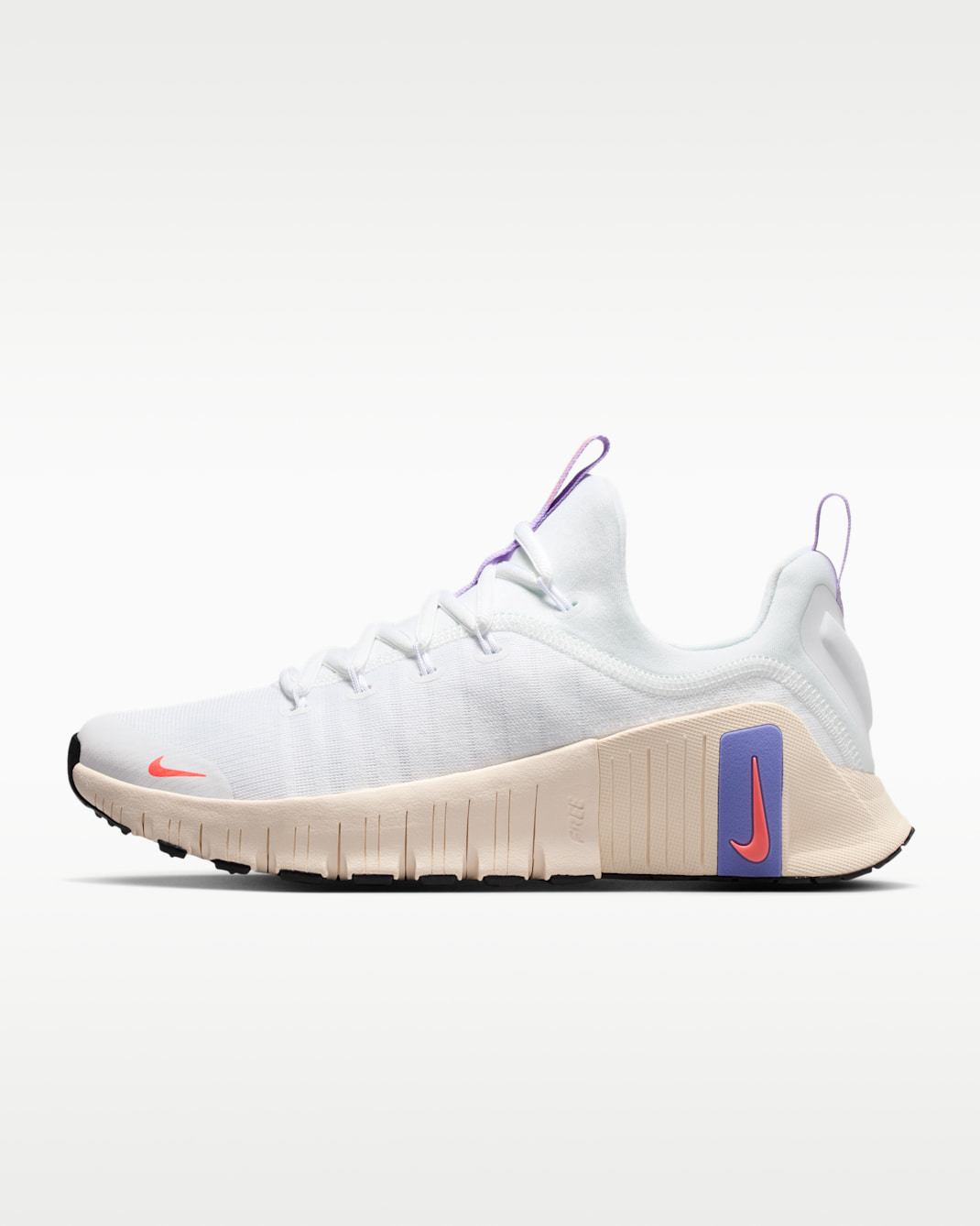 NIKE | Free Metcon 6 White/Violet Mist/Chalk/Hot Lava DE DAMA