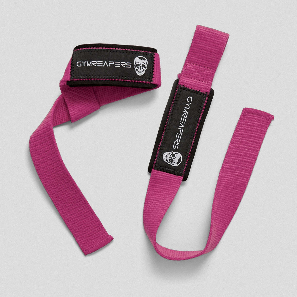 GYMREAPERS | Lifting Straps Pink