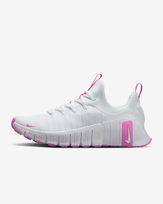 NIKE | Free Metcon 6 White/Playful Pink DE DAMA